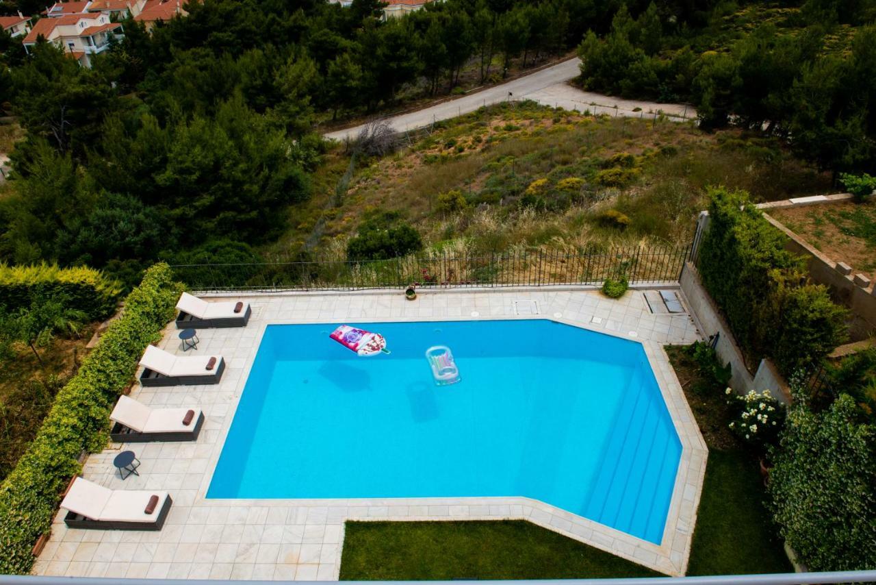Villa Olympia Vip Dhráfi Exteriér fotografie