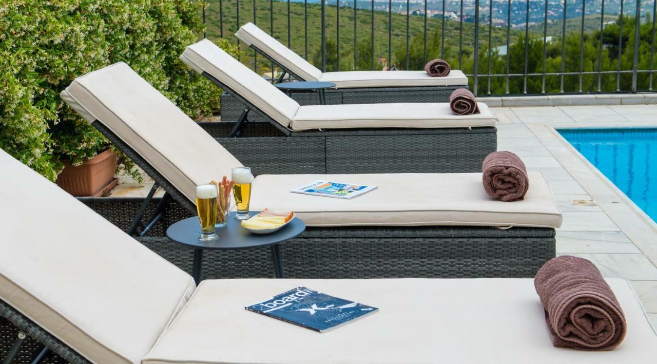 Villa Olympia Vip Dhráfi Exteriér fotografie