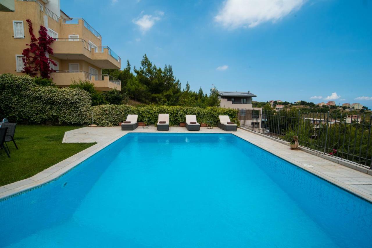 Villa Olympia Vip Dhráfi Exteriér fotografie